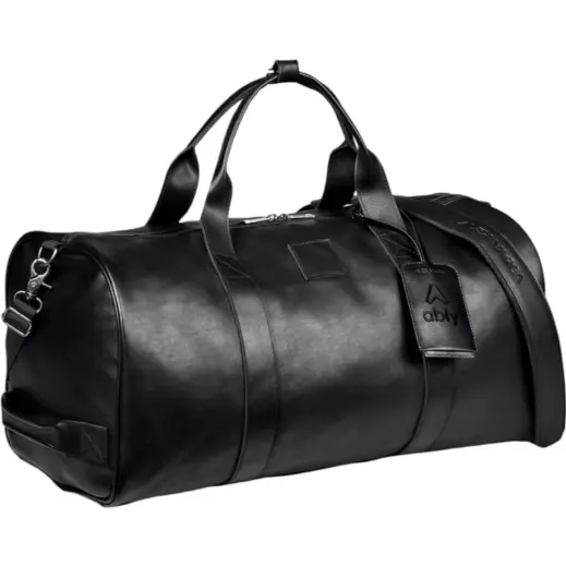 Alex Varga Claska Weekend Bag Angle Branded